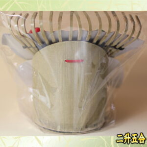 縁起物の熊手：背面