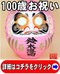 百寿のプレゼントの縁起物