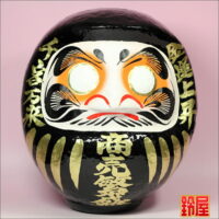 商売繁盛の置物の縁起物・黒色